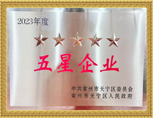2023天宁区五星企业